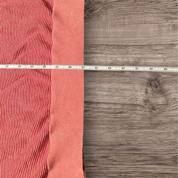 Vineyard Vines Thaxter Stripe Cashmere Blend Pink Quarter Zip Mens Size XL - Picture 4 of 5